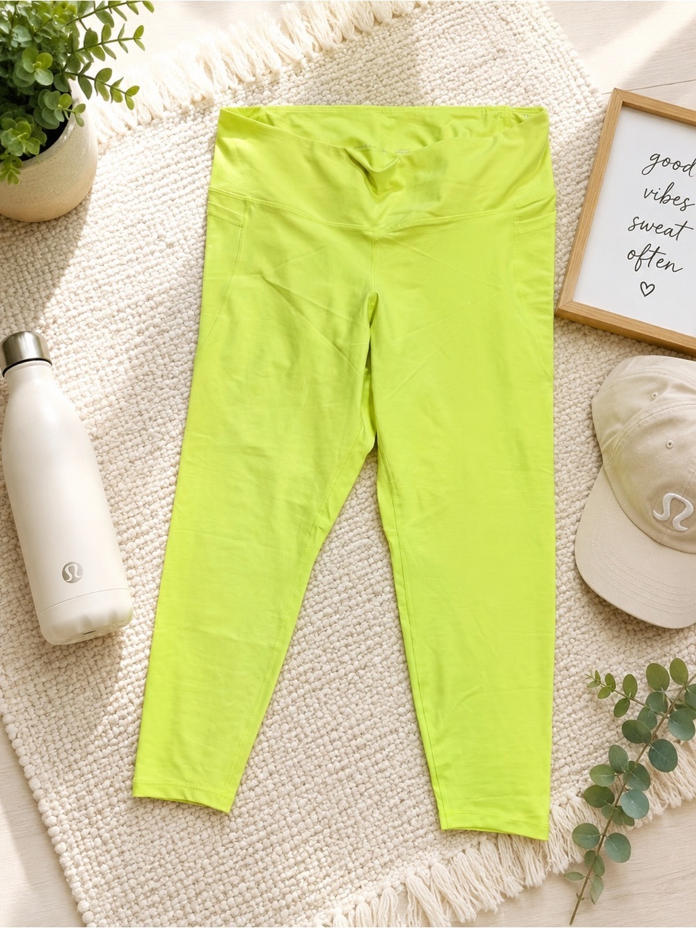Old Navy Neon Lime Active Leggings